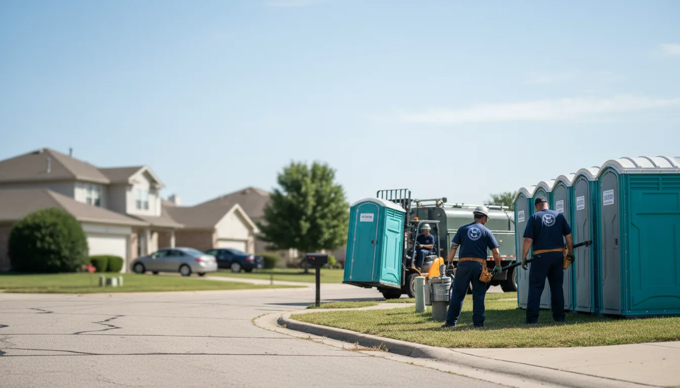 Porta Potty Rental in Fenton, IL near me